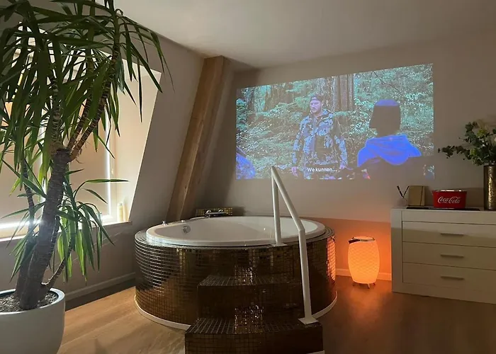 Appartement Luxury Private With Golden Bath, Cinema And Sauna Bodegraven